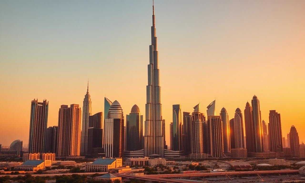 Dubai skyline — Burj Khalifa