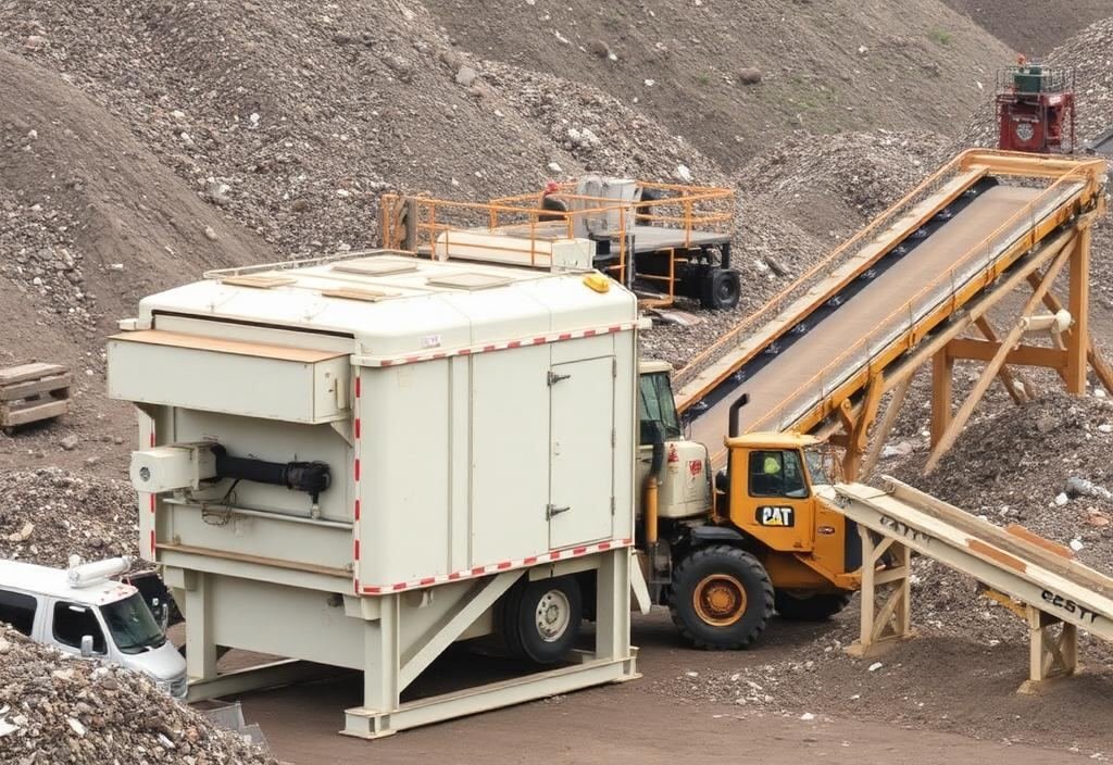 Trommel Screeners & Conveyors